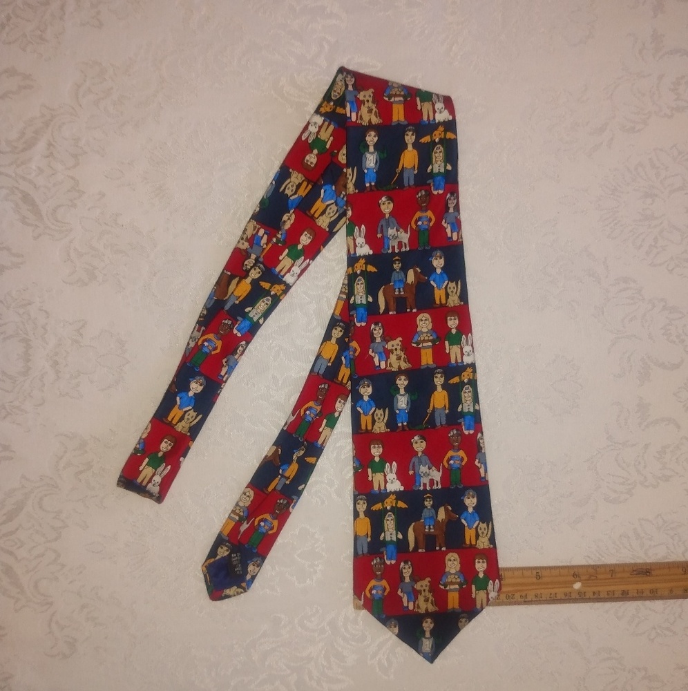 Sane the Children Tie - Silk - (030)